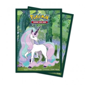 UltraPRO - Deck Protector Sleeves - Pokémon - Gallery Series Enchanted Glade "Galarian Rapidash" (Standard Size)