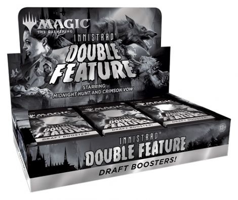 Magic The Gathering Innistrad Double Feature Midnight hunt/Crimson Vow - Draft Booster ENG (24 Buste)