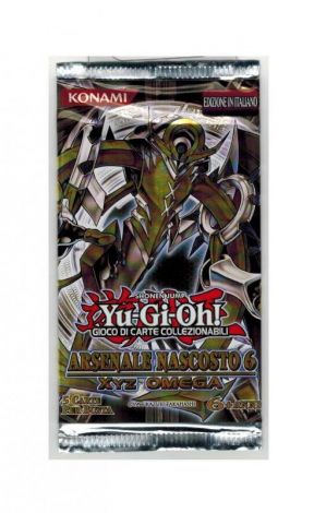 Yu-Gi-Oh! Arsenale Nascosto 6 Omega XYZ (Busta 5 Carte Foil) ITA