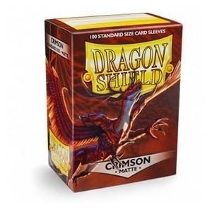 Dragon Shield Standard Size Matte Crimson (100)