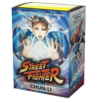 Dragon Shield Standard Size Card Art Sleeves Street Fighter - Chun Li (100)