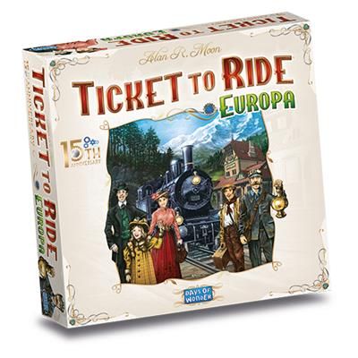 Ticket to Ride 15th Anniversary Europa (Edizione Limitata - 1° Stampa)