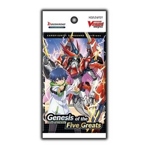 Cardfight!! Vanguard OverDress VGE-D-BT01 Genesis of the Five Greats (Busta 7 Carte)