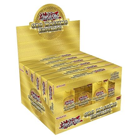 Yu-Gi-Oh! Maximum Gold El Dorado - Oro Massimo El Dorado 1°Edizione (Box 6 Confezioni) ITA (PREORDINE - USCITA 18/11/21)