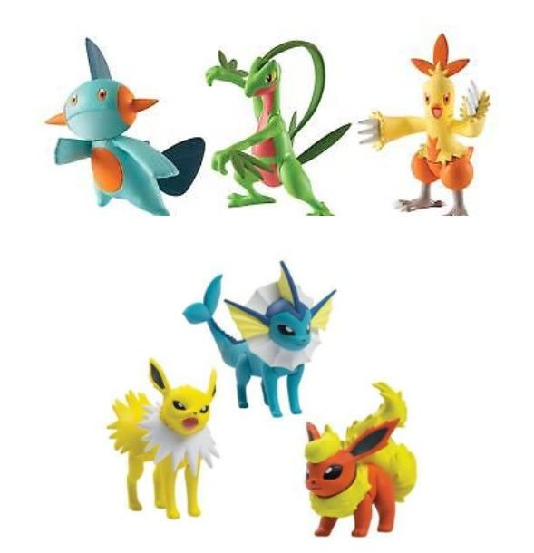 Pokémon Action Figure Pack 3 Personaggi