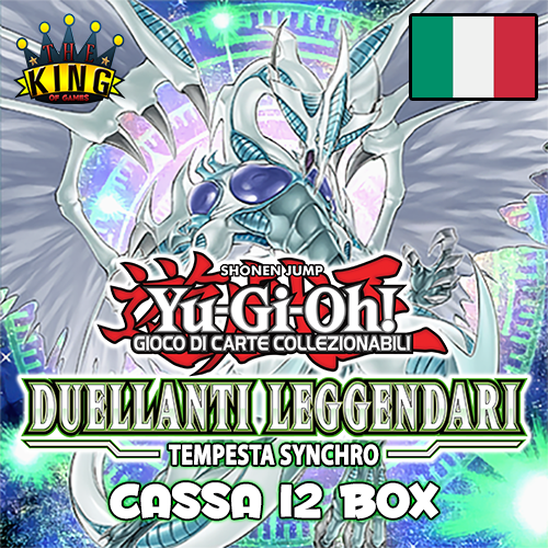 Box Duellanti Leggendari Tempesta Synchro ITALIANO • LED8 • YUGIOH ANDYCARDS 